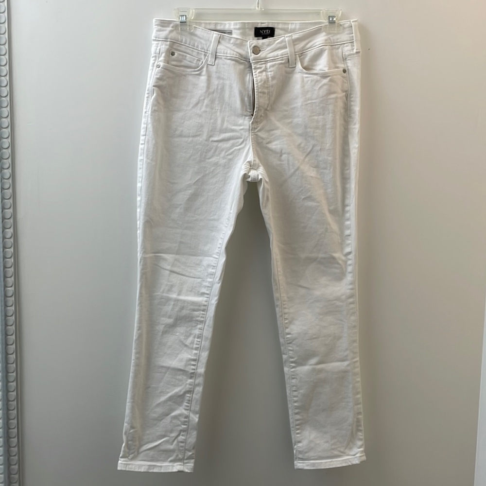 NYDJ Alina White jeans